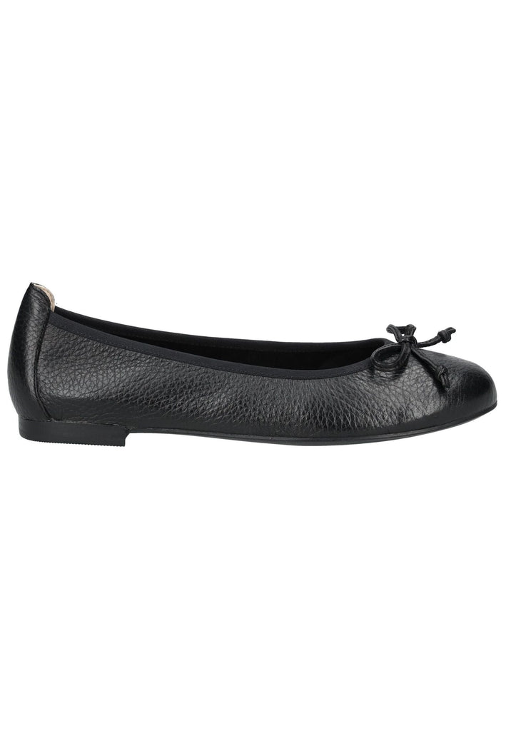 Caprice Ballerinas Leder Schwarz