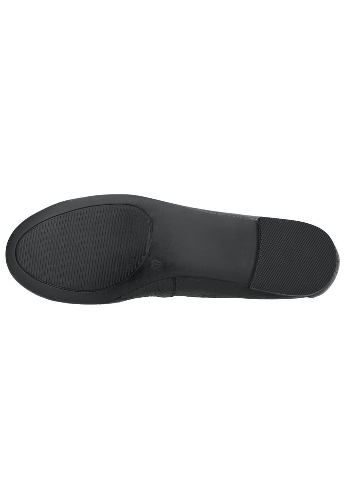 Caprice Ballerinas Leder Schwarz