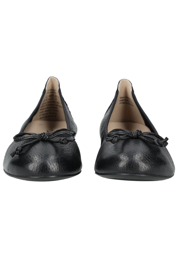 Caprice Ballerinas Leder Schwarz