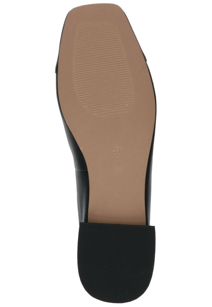Caprice Ballerinas Leder Schwarz