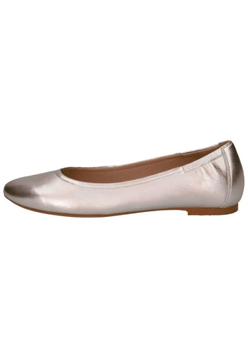 Caprice Ballerinas Leder Silber