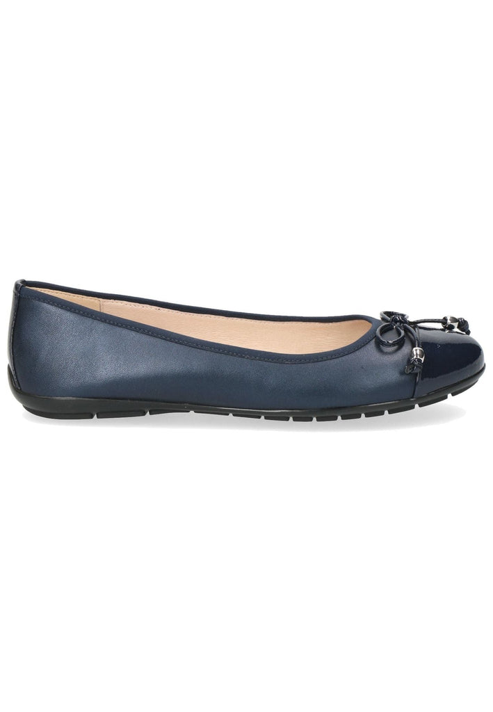 Caprice Ballerinas Leder/Synthetik Navy
