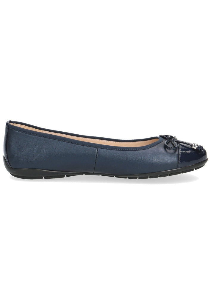 Caprice Ballerinas Leder/Synthetik Navy