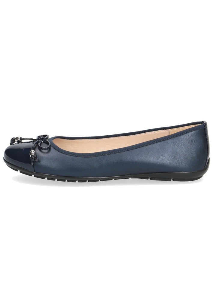 Caprice Ballerinas Leder/Synthetik Navy