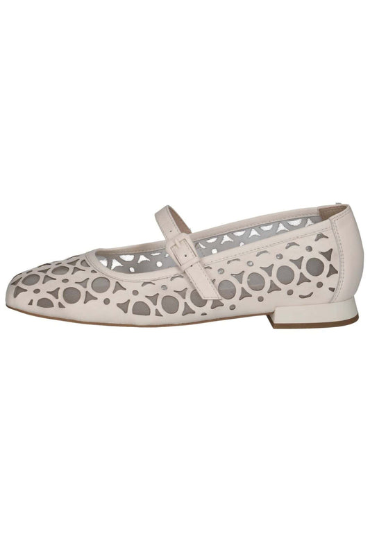 Caprice Ballerinas Leder Vanilla