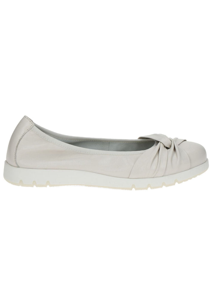 Caprice Ballerinas Leder Weiß