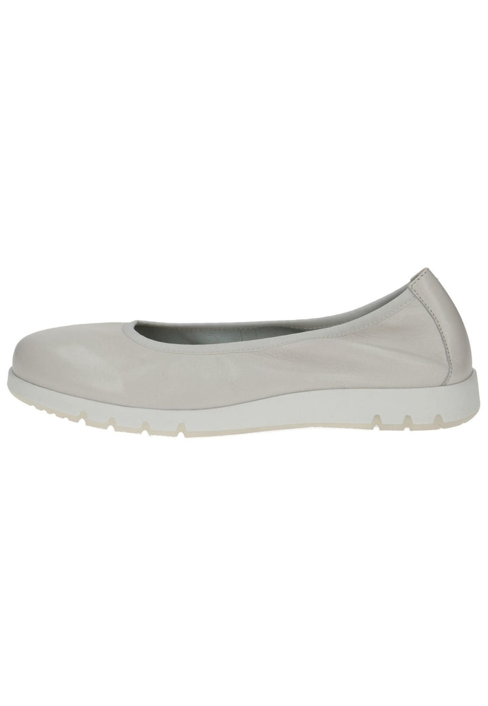 Caprice Ballerinas Leder Weiß
