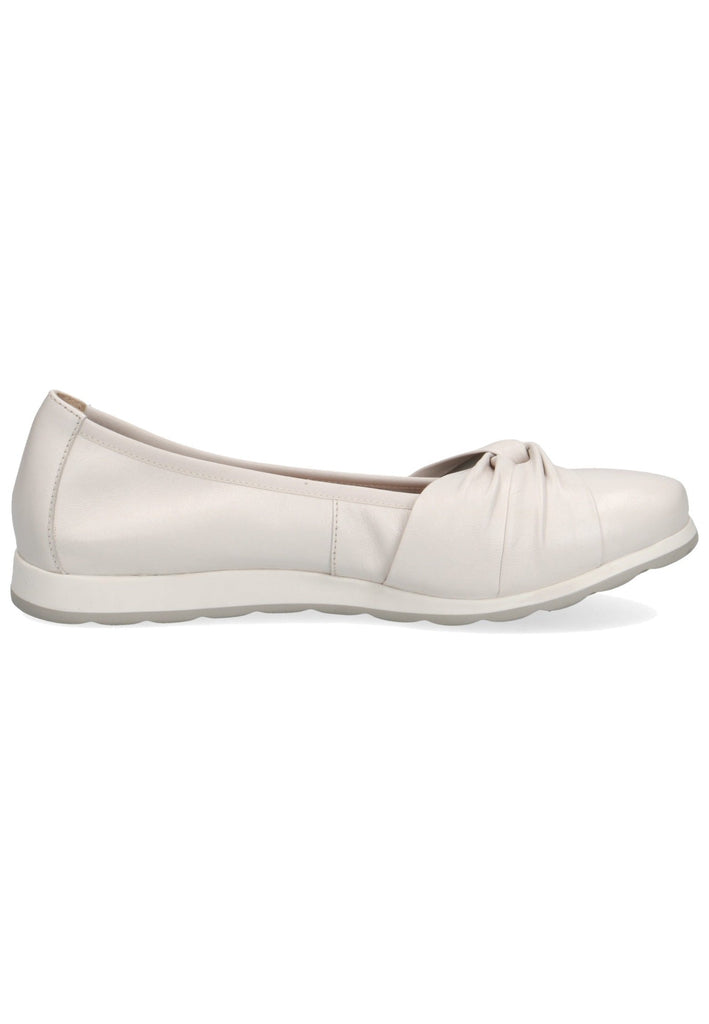 Caprice Ballerinas Leder Weiß
