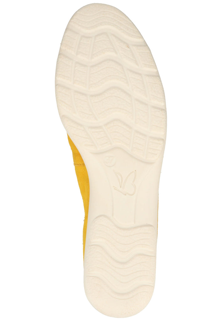 Caprice Ballerinas Leder Yellow