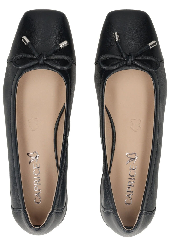 Caprice Ballerinas Nappaleder Dunkelblau