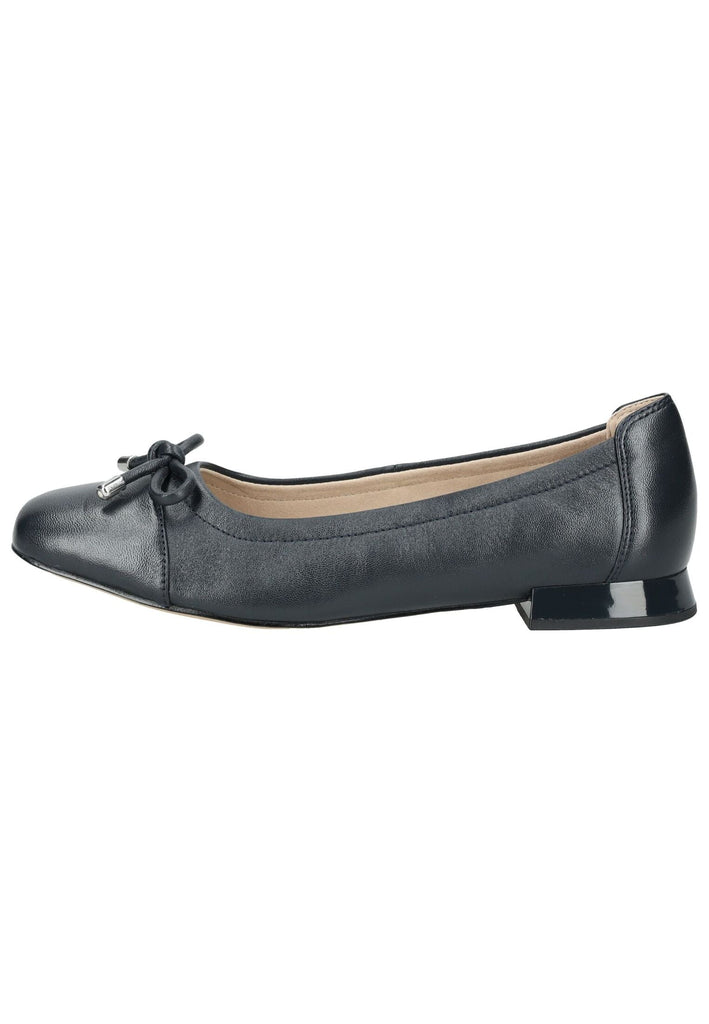 Caprice Ballerinas Nappaleder Dunkelblau