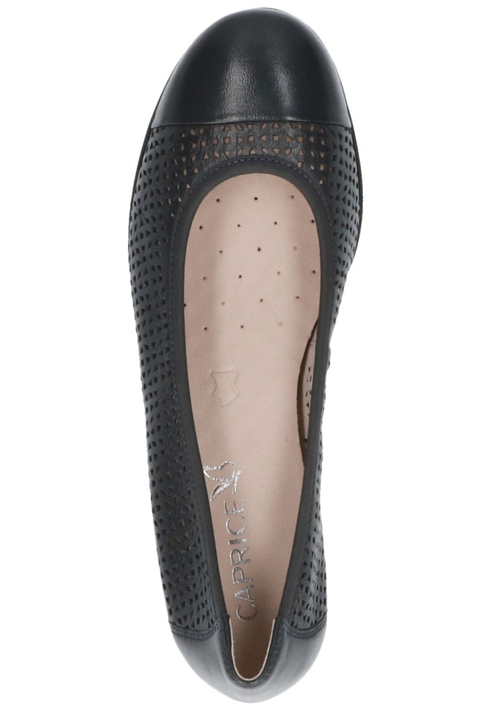 Caprice Ballerinas Nappaleder Ocean