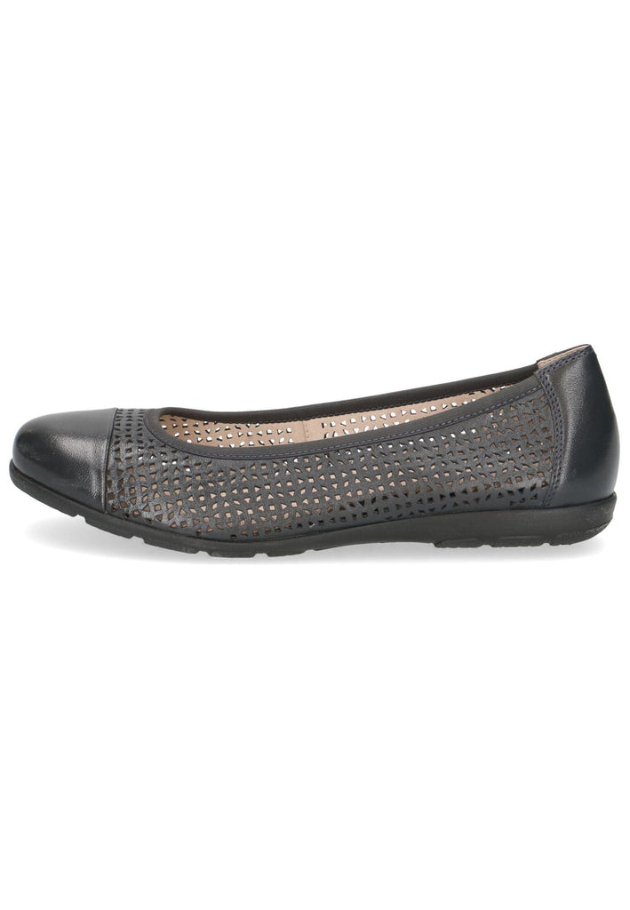 Caprice Ballerinas Nappaleder Ocean