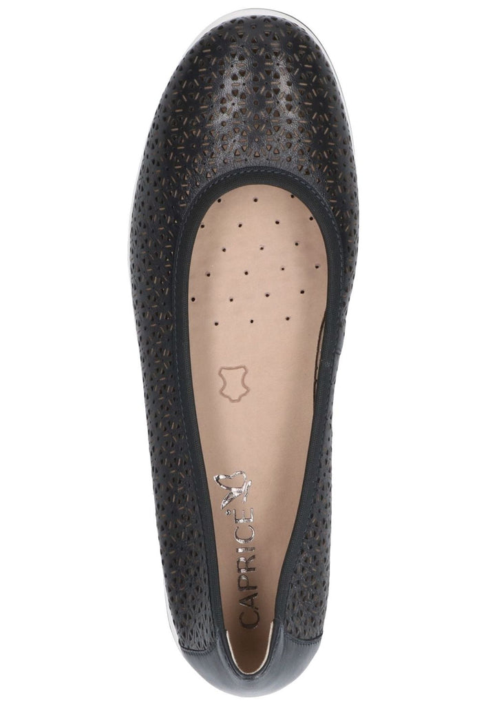 Caprice Ballerinas Nappaleder Ozean