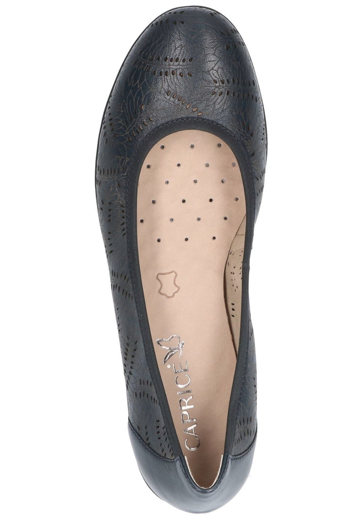 Caprice Ballerinas Nappaleder Ozean