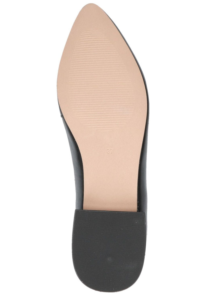 Caprice Ballerinas Nappaleder Schwarz
