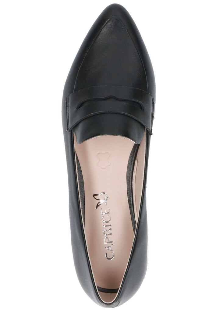Caprice Ballerinas Nappaleder Schwarz