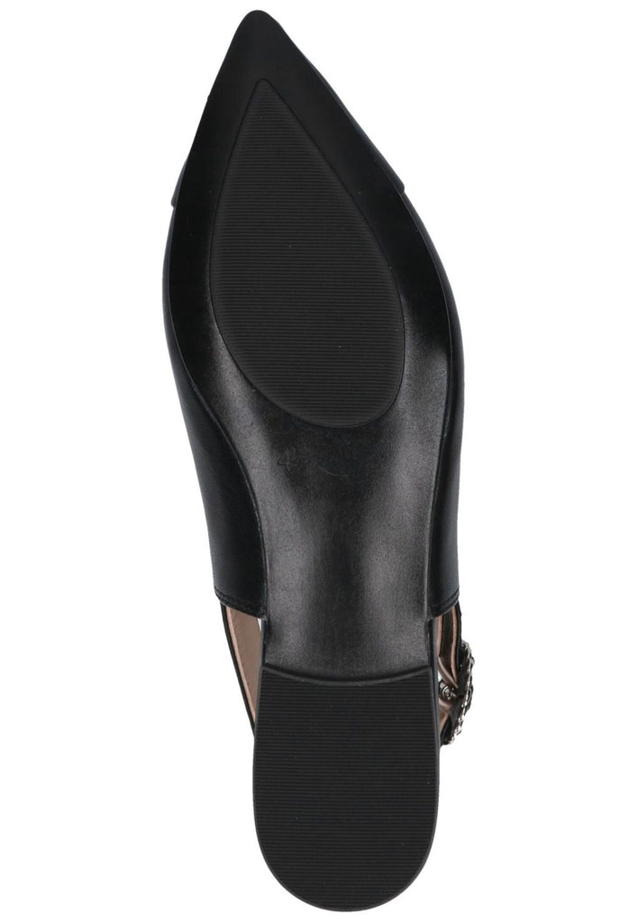Caprice Ballerinas Nappaleder Schwarz