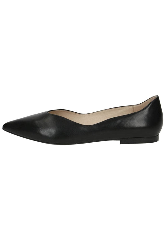 Caprice Ballerinas Nappaleder Schwarz