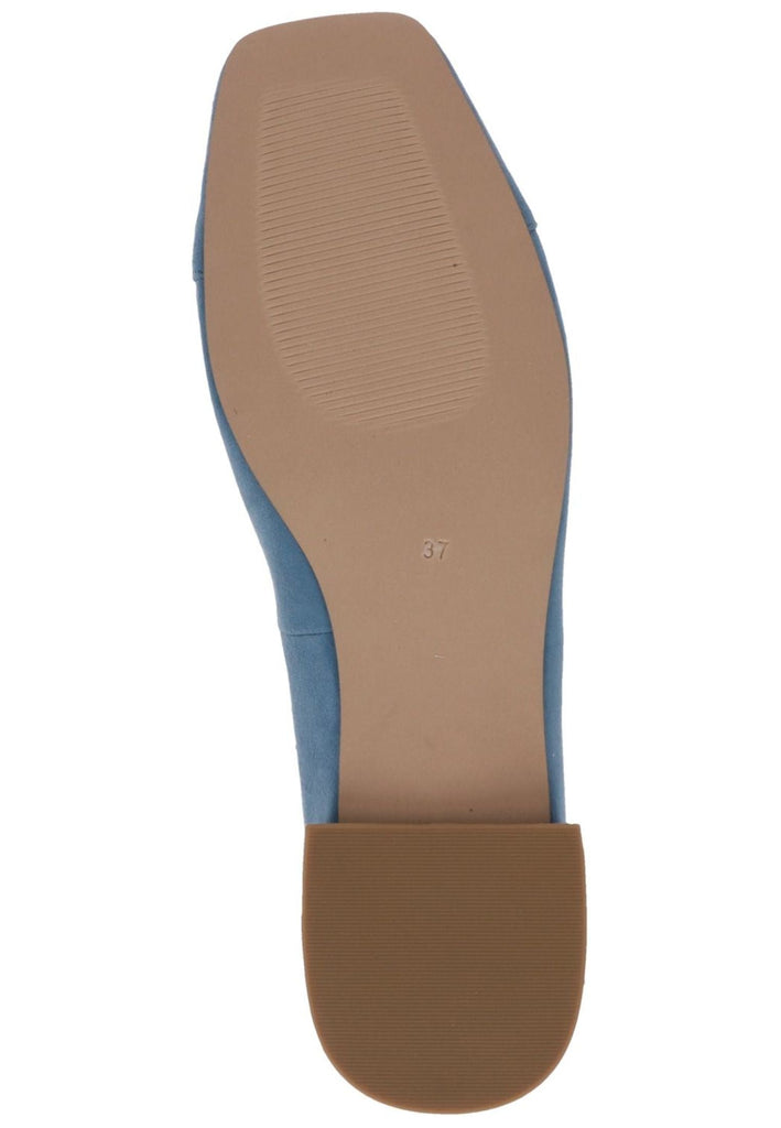Caprice Ballerinas Veloursleder Blau