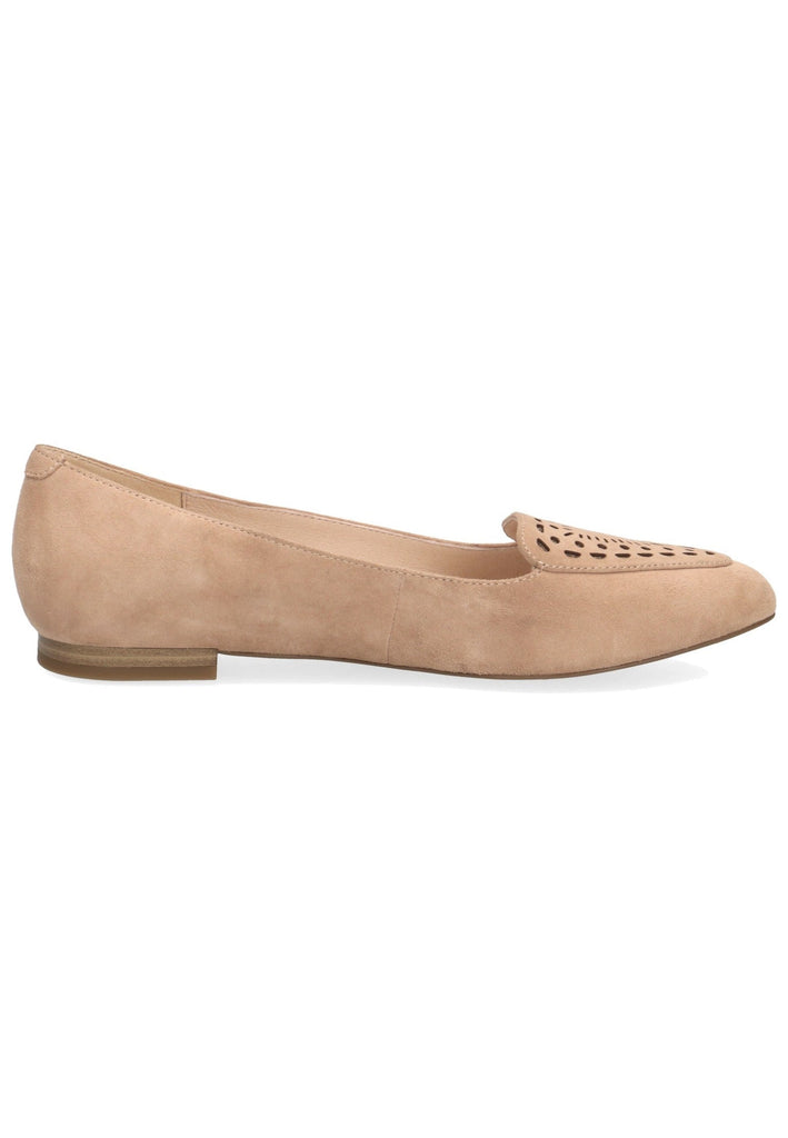Caprice Ballerinas Veloursleder Desert