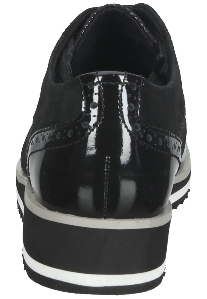 Halbschuhe Caprice Halbschuhe Leder Schwarz