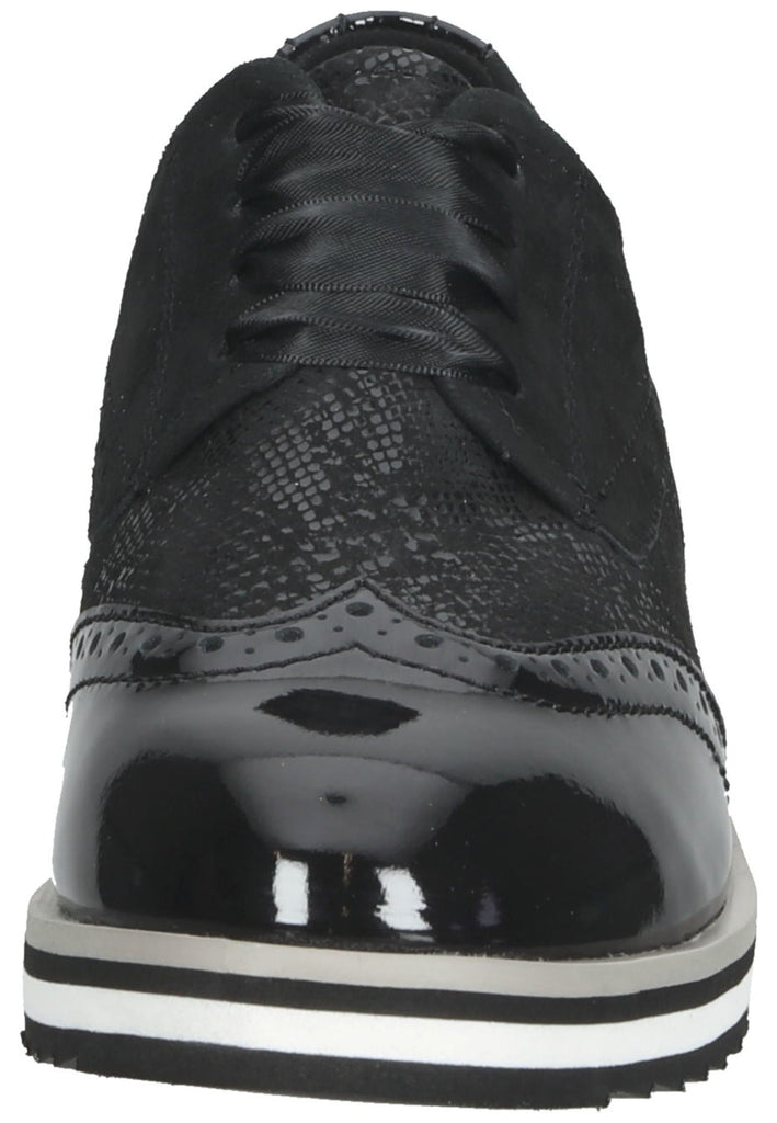 Halbschuhe Caprice Halbschuhe Leder Schwarz