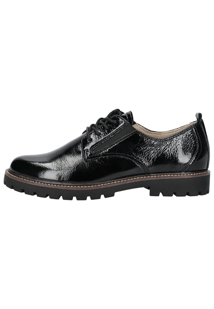 Halbschuhe Caprice Halbschuhe Nappaleder Schwarz