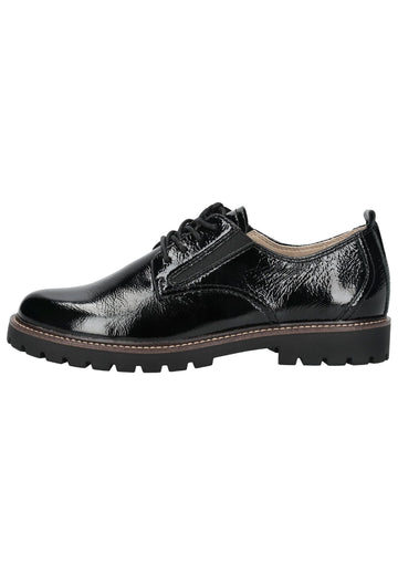 Halbschuhe Caprice Halbschuhe Nappaleder Schwarz