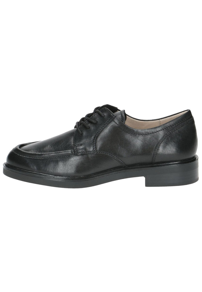 Halbschuhe Caprice Halbschuhe Nappaleder Schwarz