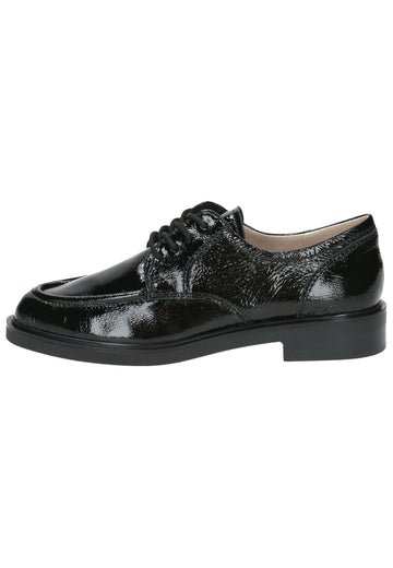 Halbschuhe Caprice Halbschuhe Nappaleder Schwarz Lack