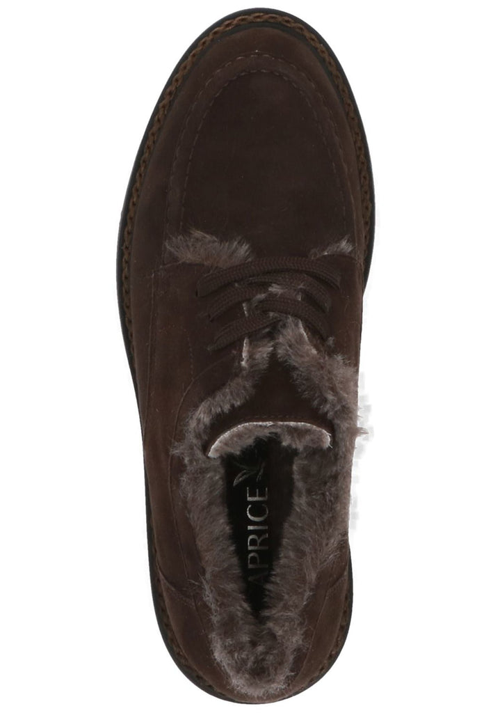 Caprice Halbschuhe Leder Dunkelbraun