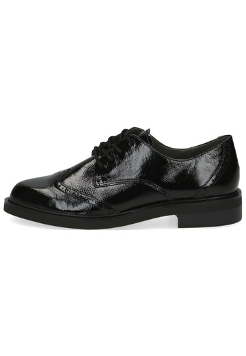 Caprice Halbschuhe Leder Schwarz