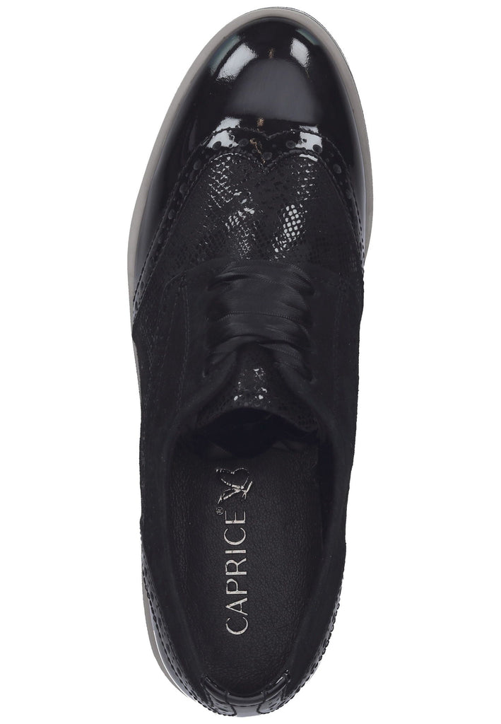 Caprice Halbschuhe Leder Schwarz