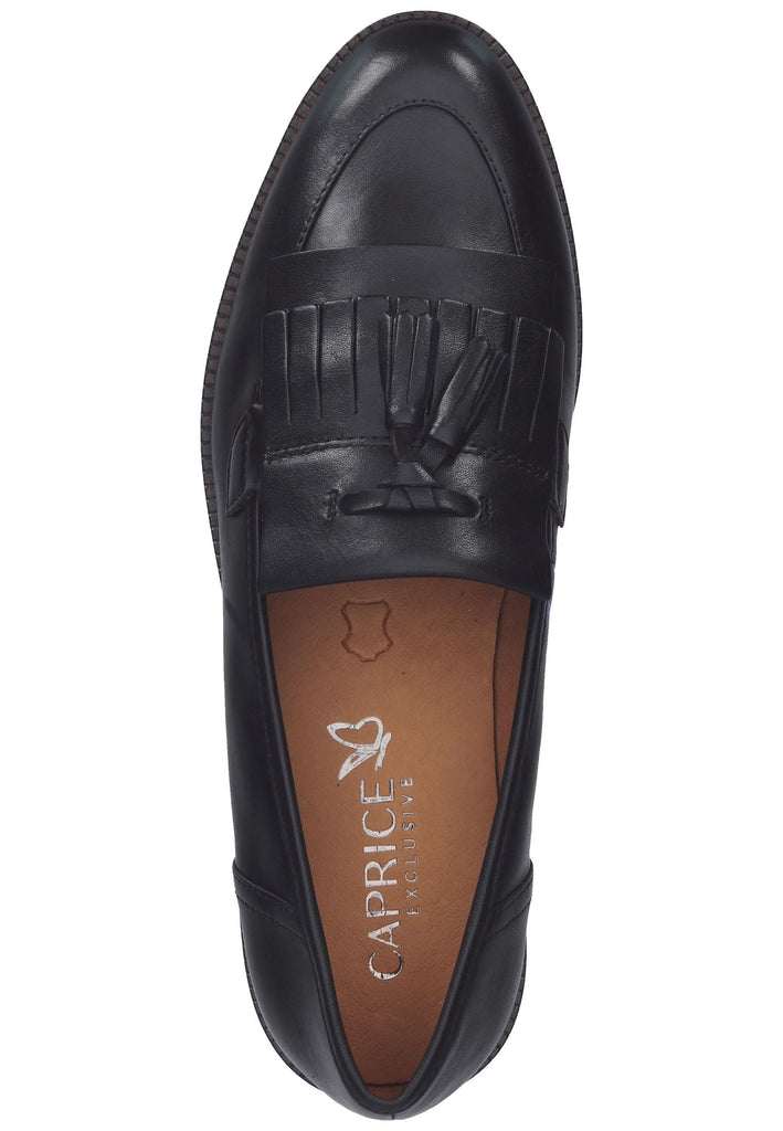 Caprice Halbschuhe Leder Schwarz