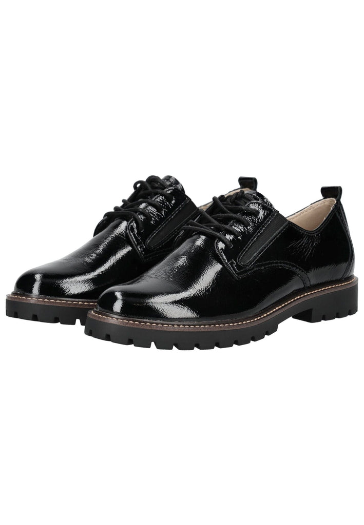 Caprice Halbschuhe Nappaleder Schwarz