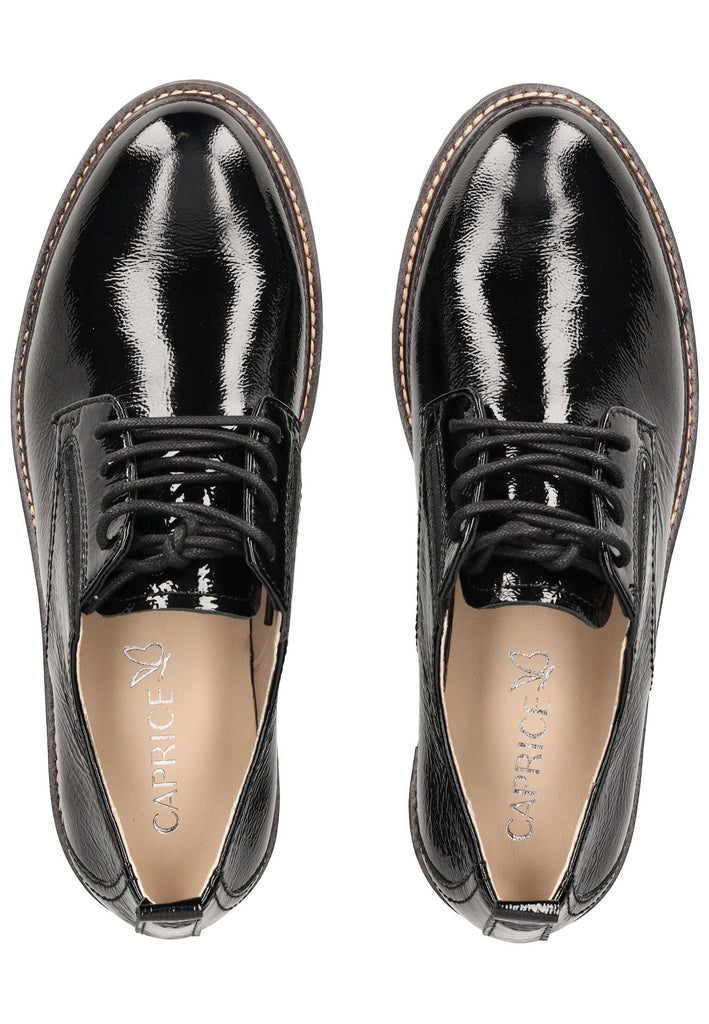 Caprice Halbschuhe Nappaleder Schwarz