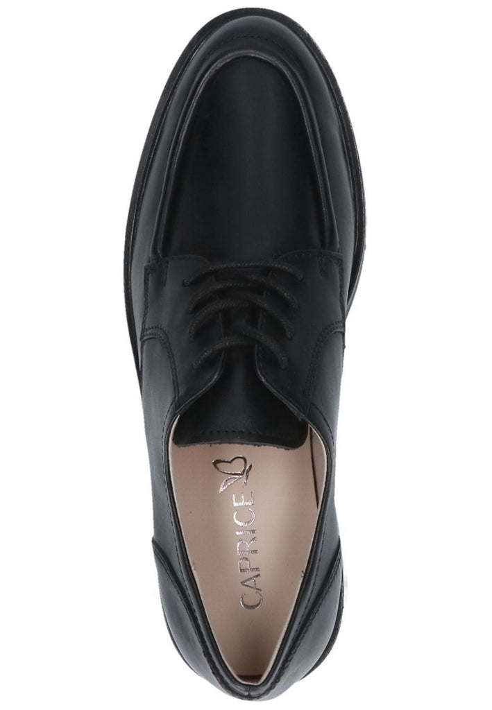Caprice Halbschuhe Nappaleder Schwarz