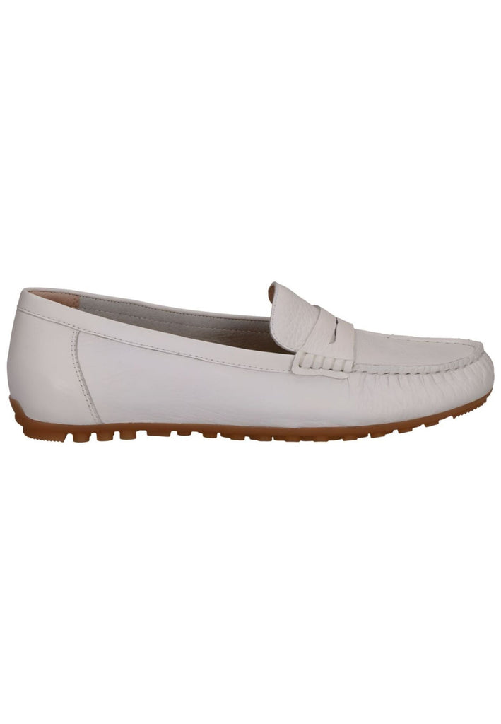 Caprice Mokassin Leder Weiß