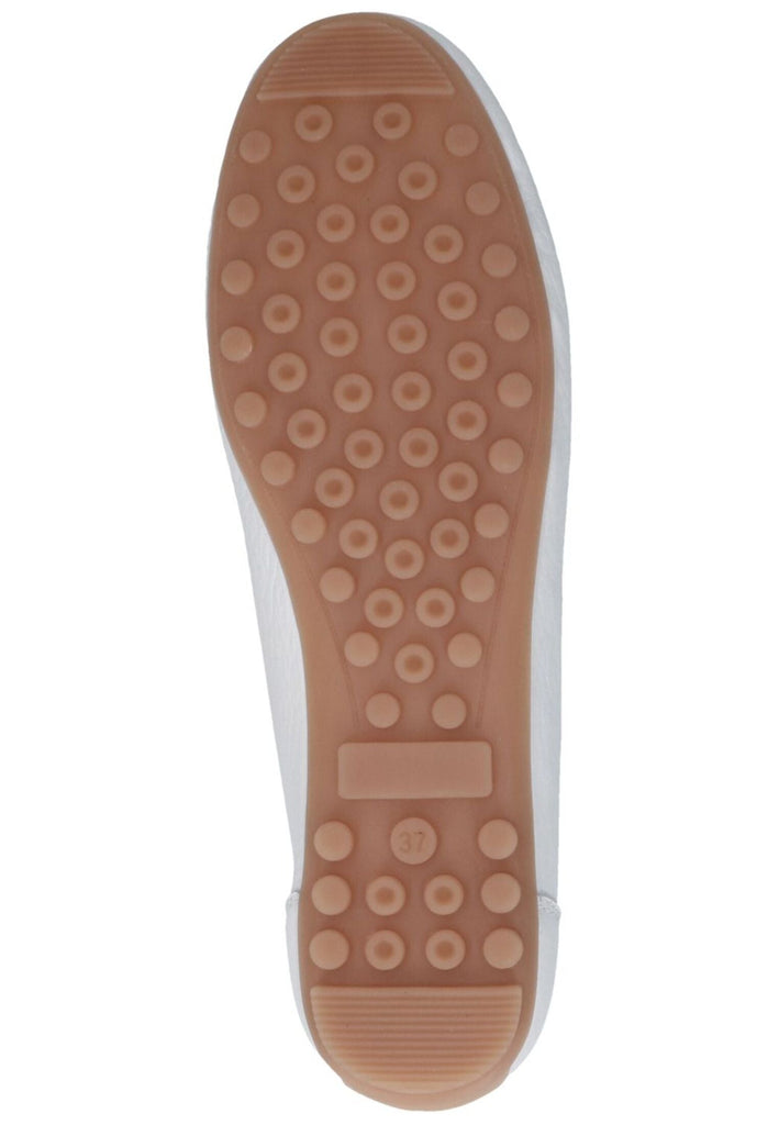 Caprice Mokassin Leder Weiß