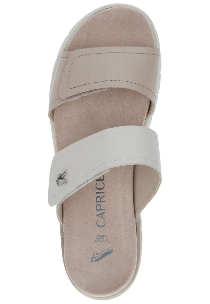 Caprice Pantoletten Leder Beige