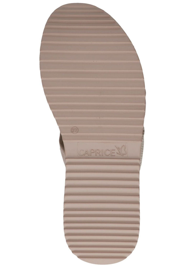 Caprice Pantoletten Leder Sand