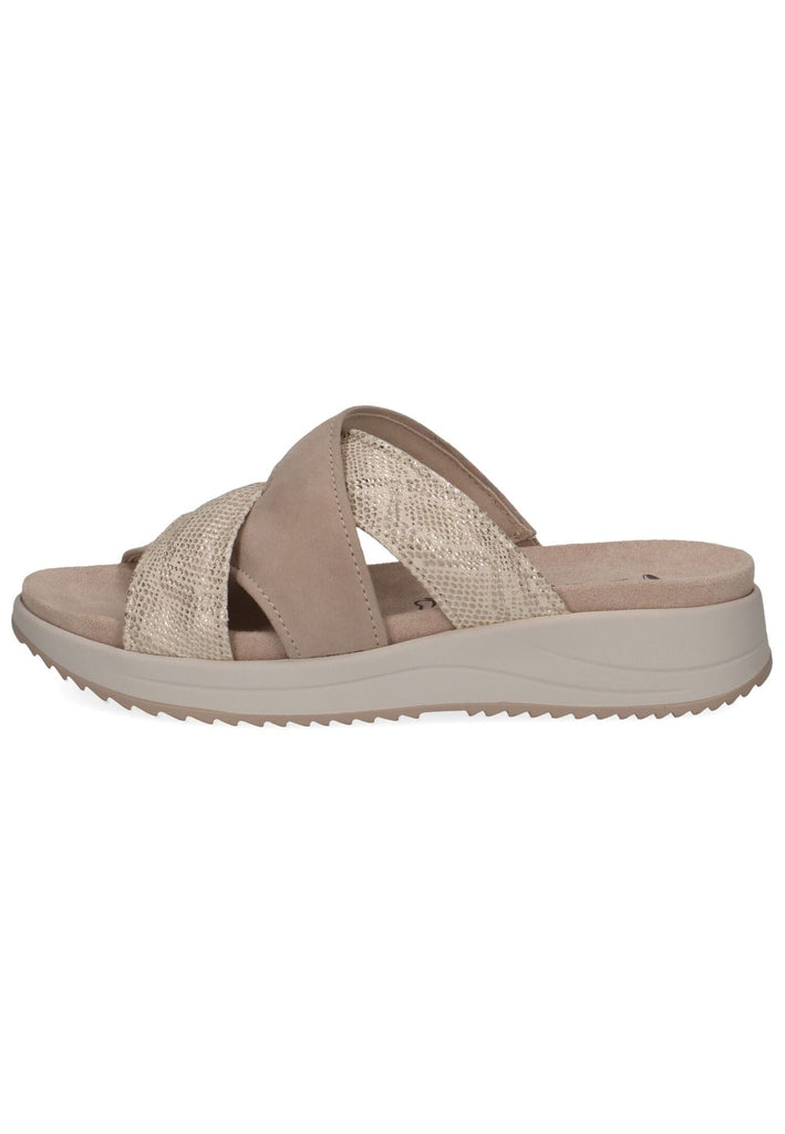 Caprice Pantoletten Leder Sand
