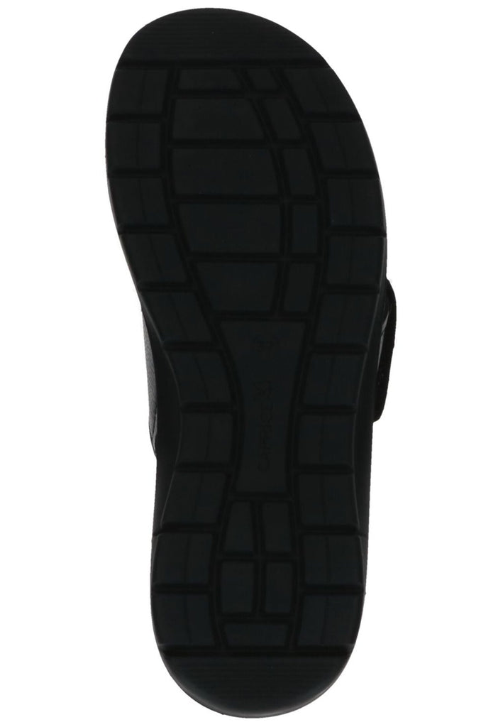 Caprice Pantoletten Nappaleder Schwarz