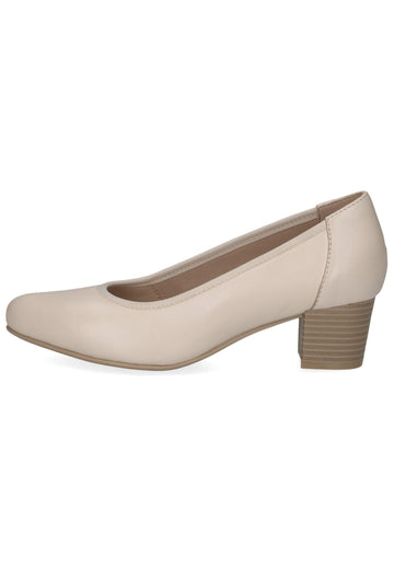 Pumps Caprice Pumps Leder Cream