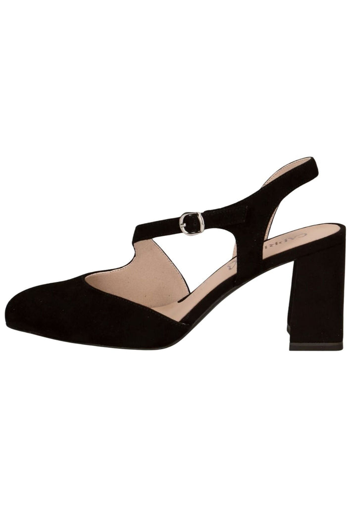Pumps Caprice Pumps Veloursleder Schwarz