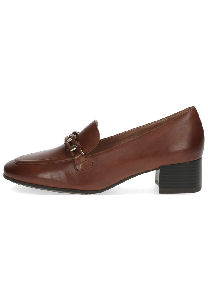 Caprice Pumps Leder Cognac