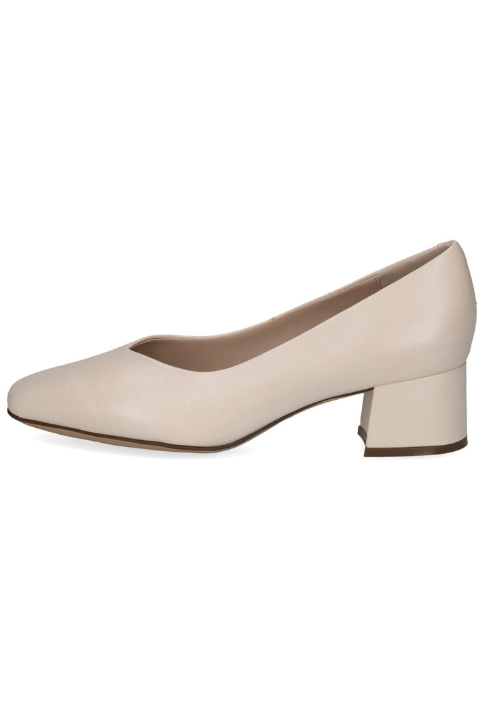 Caprice Pumps Leder Cream