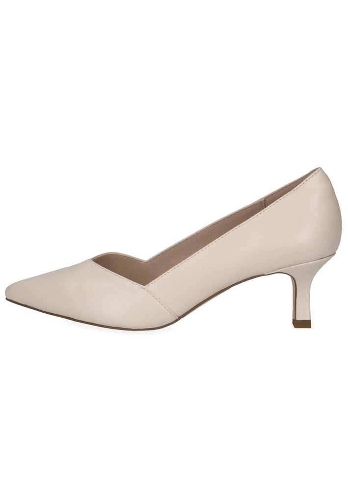 Caprice Pumps Leder Cream