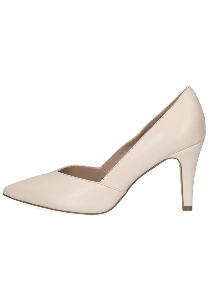 Caprice Pumps Leder Cream